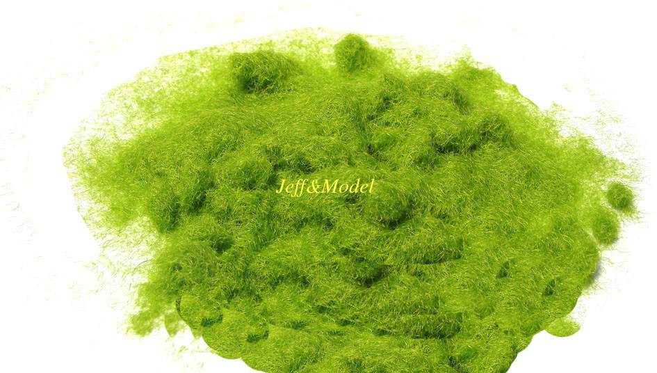Tree powder for model tree are tree flock,tree foliage,adhesive flock light green