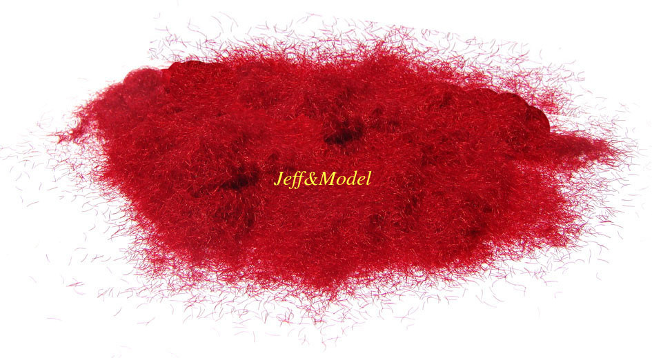 Tree powder for model tree are tree flock,tree foliage,adhesive flock red