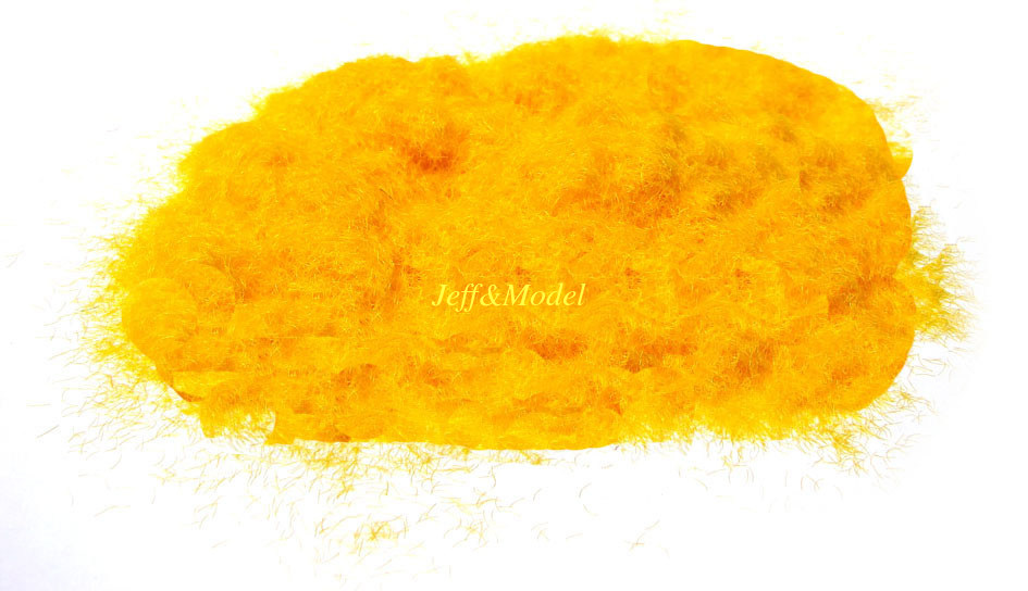 Tree powder for model tree are tree flock,tree foliage,adhesive flock yellow
